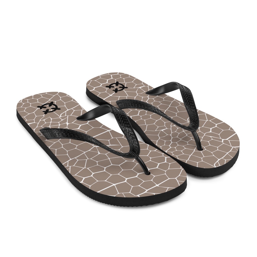 giraffe flip flops