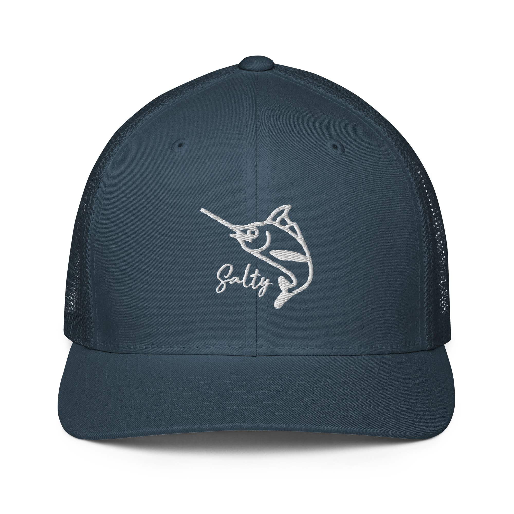 Salty Marlin Closed-back trucker cap - Critical Hat + Clothing Co.
